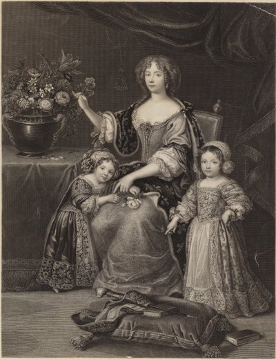 Orleans Düşesi by Pierre Mignard