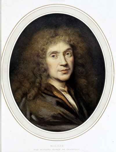 Molière by Mignard - Chantilly Müzesi by Pierre Mignard