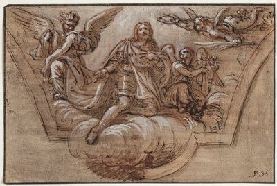 Taslak tavan dekorasyonu by Pierre Mignard