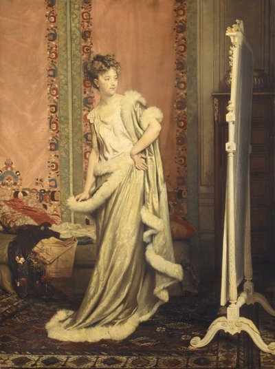 Aynadan Önce, 1873. by Pierre Paul Lêon Glaize