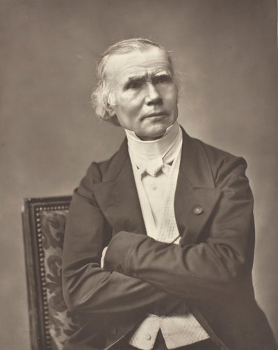 Alfred-Armand-Louise-Marie Velpeau Fransız cerrah ve anatomist, 1795-1867, c. 1867. by Pierre Petit
