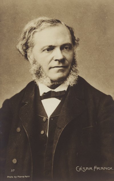 Cesar Franck, Belçika doğumlu besteci, piyanist, orgcu ve müzik öğretmeni, yetişkinliği boyunca Paris