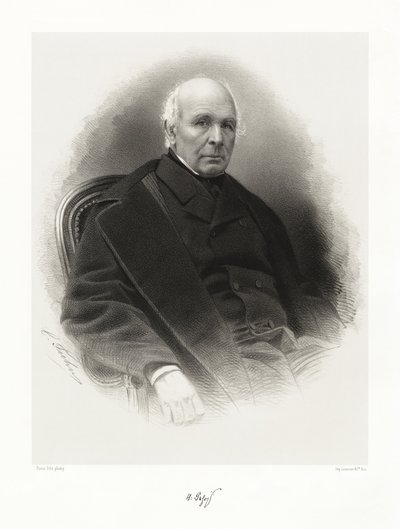 Hippolyte Passy, ​​1865-66 by Pierre Petit