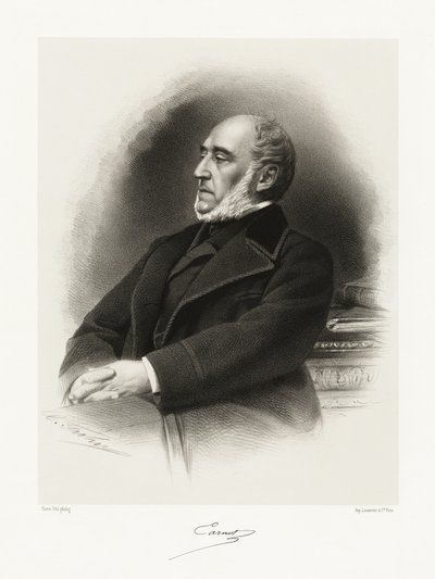 Lazare Hippolyte Carnot, 1865-66 by Pierre Petit