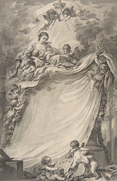 Bordeaux Masonlarının Diploması, François Boucher