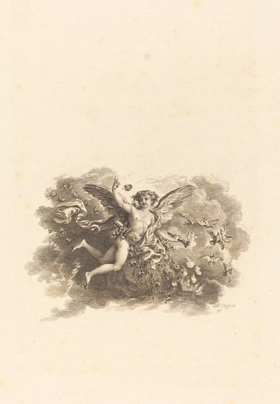 Başlık Sayfaları için Fleuron by Pierre Philippe Choffard