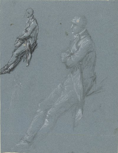 Rutger Jan Schimmelpenninck tarafından iki çalışma ve eşi tarafından bir eskiz by Pierre Prud