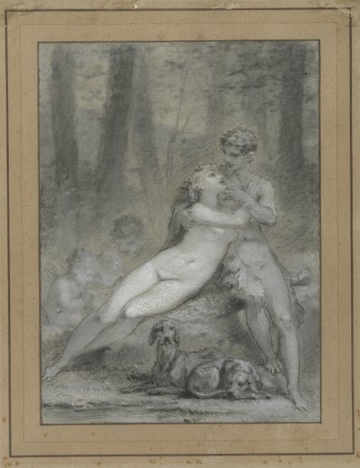 Venüs ve Adonis by Pierre Prud