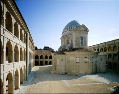 La Vieille Charite Kilisesi, Marsilya Manastırı, Fransa. Barok mimarisi, Pierre Puget by Pierre Puget