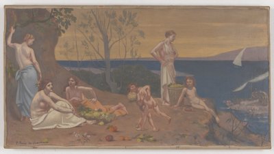 Tatlı Ülke (Hoş Ülke) by Pierre Puvis de Chavannes