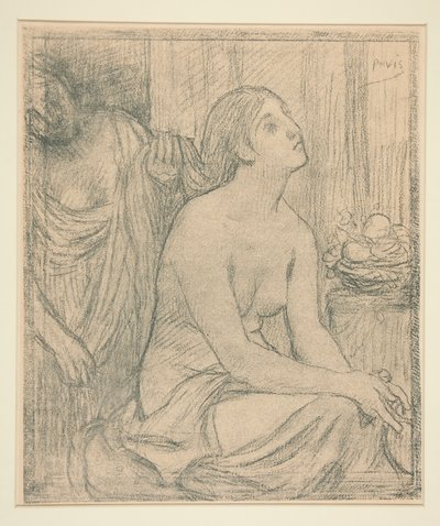 Tuvalet by Pierre Puvis de Chavannes