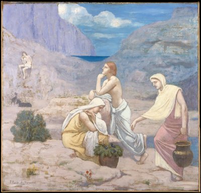 Çobanın Şarkısı by Pierre Puvis de Chavannes