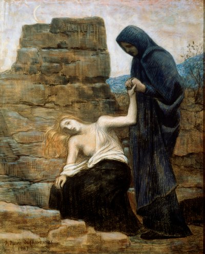 Merhamet, 1887 by Pierre Puvis de Chavannes