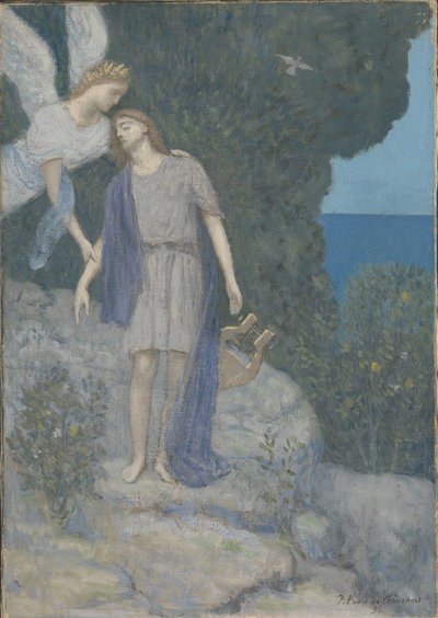 Şair by Pierre Puvis de Chavannes
