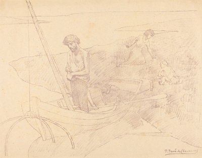 Zavallı Balıkçı by Pierre Puvis de Chavannes