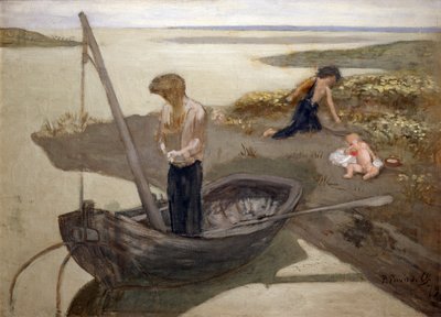 Zavallı Balıkçı, 1879 by Pierre Puvis de Chavannes