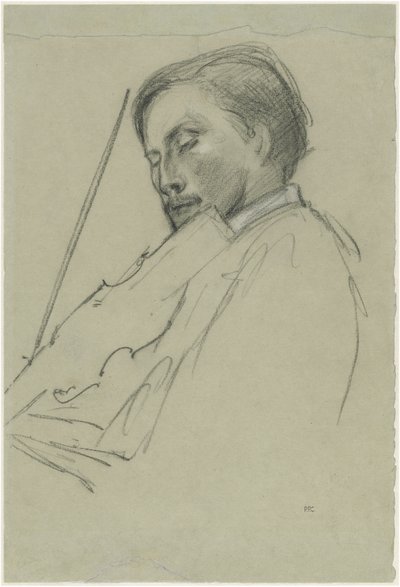 kemancı by Pierre Puvis de Chavannes