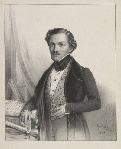 Şarkıcı Gilbert-Louis Duprez