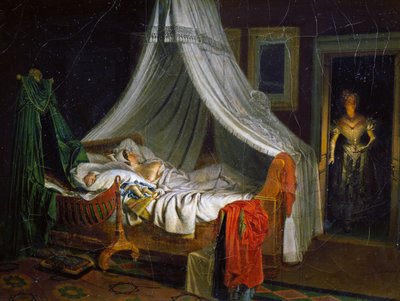 Danstan dönüş, Pierre Roch Vigneron (1789-1872), tuval üzerine yağlı boya, 24,4x32,5 cm, Fransa by Pierre Roch Vigneron