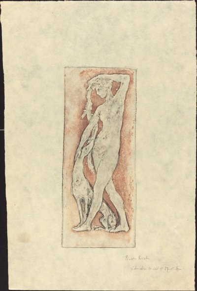 Diane au lebrier (Diana ve Tazı) by Pierre Roche