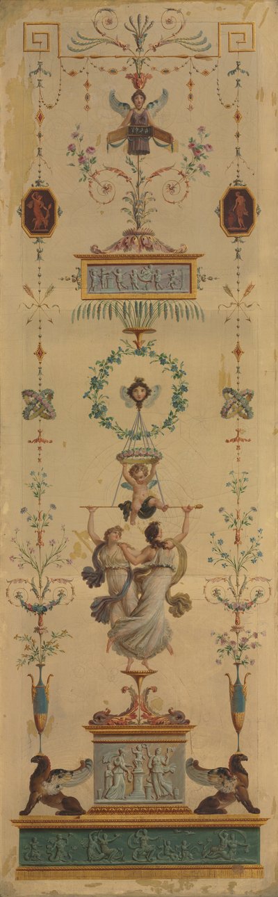 Dekoratif Panel, 1790
