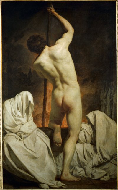 Charon passant les ombres - Charon yeraltı dünyasında ... by Pierre Subleyras