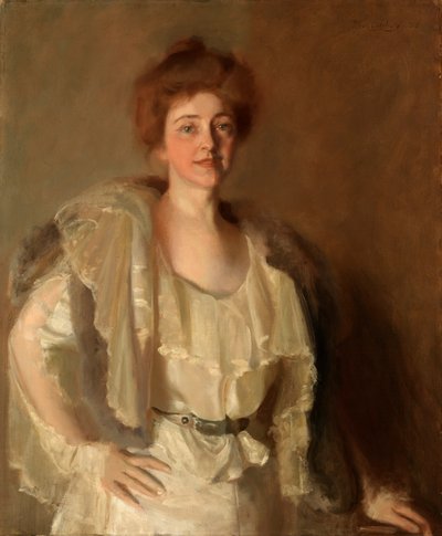 Alice Barney, Beyazlar ve Kahverengiler, 1898. by Pierre Troubetzkoy