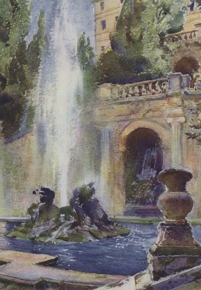 Tivoli, Villa Deste by Pierre Vignal