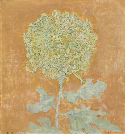 Krizantem by Piet Mondrian