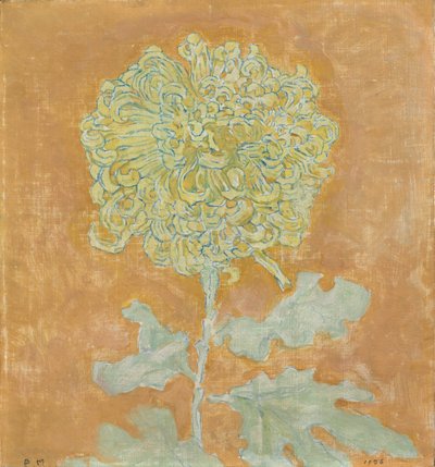 Krizantem, 1906-1942 by Piet Mondrian