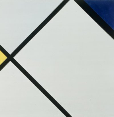 Kompozisyon No 1 by Piet Mondrian