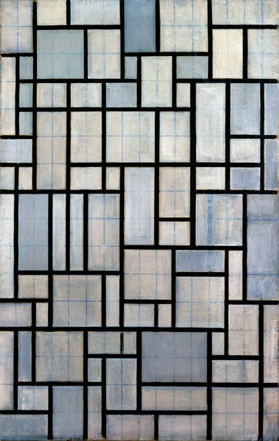 Izgaralı Kompozisyon 2, 1915 by Piet Mondrian