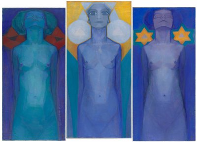 Evrim, 1911. by Piet Mondrian