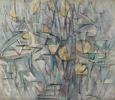 Kompozisyon X. 1911 by Piet Mondrian