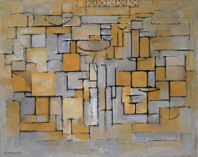 Resim No. II Kompozisyon No. XV Kompozisyon 4, 1913. by Piet Mondrian