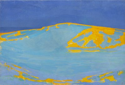 Deniz manzarası, 1909. by Piet Mondrian