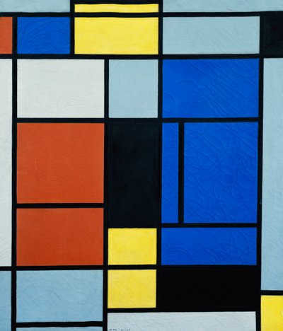 Tablo No.1 by Piet Mondrian