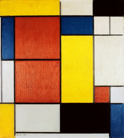 Bilinmeyen resim by Piet Mondrian