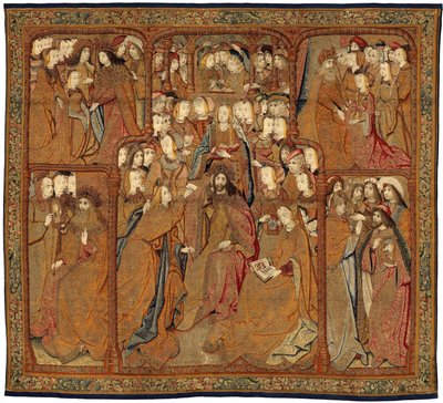 Tanrı'nın Annesinin veya Altın Serçelerin Zaferleri, 1500-02 dolayları (goblen) by Pieter (attr. to) Coecke van Aelst