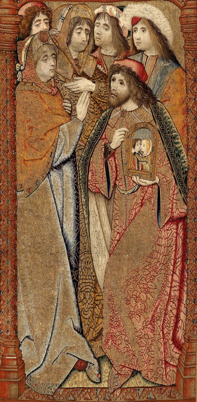 Tanrı'nın Annesinin veya Altın Serçelerin Zaferleri, 1500-02 dolayları (goblen) by Pieter (attr. to) Coecke van Aelst
