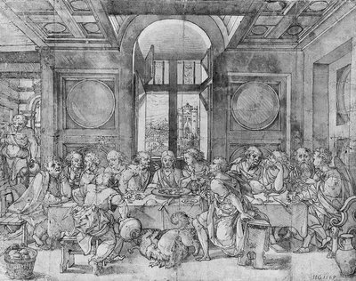 Son Akşam Yemeği by Pieter (circle of) Coecke van Aelst
