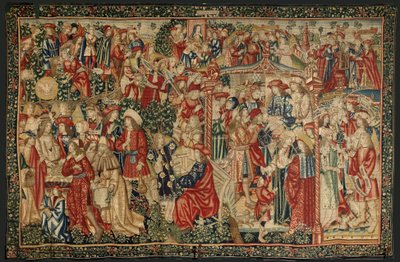 Bağdaki işçilerin benzetmesi, yaklaşık 1500 (goblen) by Pieter (studio of) Coecke van Aelst