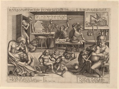 Dissolute Hanehalkı by Pieter Balten