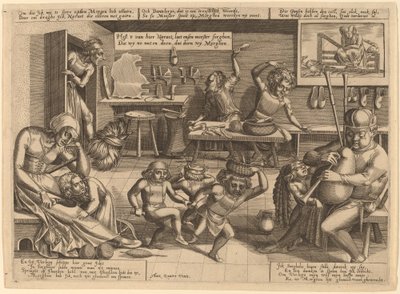 Dissolute Hanehalkı by Pieter Balten