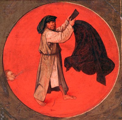 Rüzgara göre paltosunu sallıyor, c1558-1560 by Pieter Bruegel the Elder