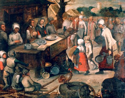 Hediyelerin Sunumu, c1584-1638 by Pieter Brueghel the Younger
