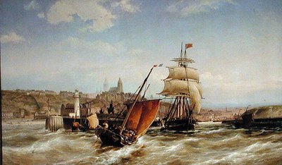 Boulogne Limanı by Pieter Christiaan Cornelis Dommelshuizen