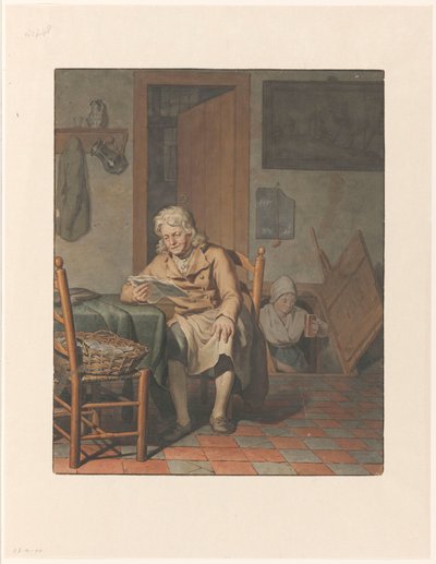 Adam okuma ile iç. by Pieter Christoffel Wonder