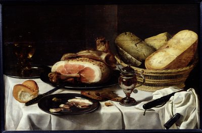 Jambonlu Natürmort by Pieter Claesz