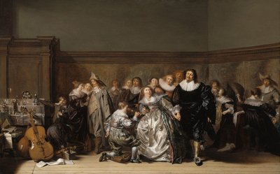 Zarif Bir Şirket, 1632 by Pieter Codde